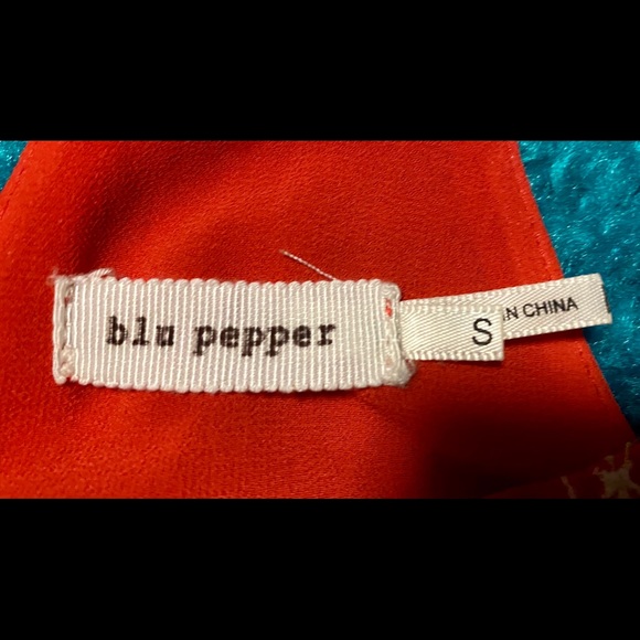 Blu Pepper Embroidered Tank Top - Picture 3 of 3